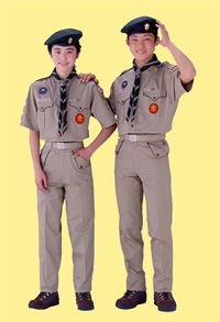 ボーイスカウト制服等 ボーイスカウト制服（旧タイプ）ボーイ 上着シャツB170S ズボン