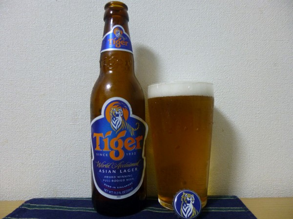 タイガービール Singapore beer シンガポール タイガー ビール（瓶） 330ml／24