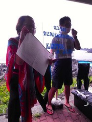 海中結婚式の巻 伊豆で爆笑ダイビングライセンス格安取得 関東 首都圏のスキューバスクール