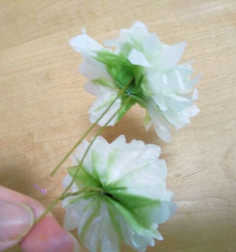 内職 レベルアップ ペーパーフラワー増産中 出来たをさがそ