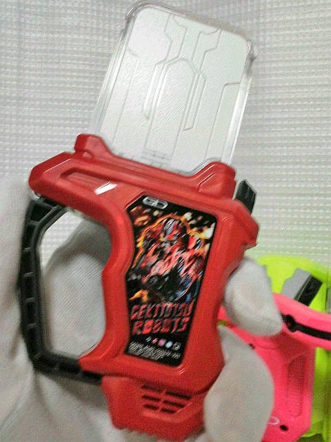 仮面ライダーエグゼイド ｄｘゲキトツロボガシャット 玩具神殿 トイズモビーレ