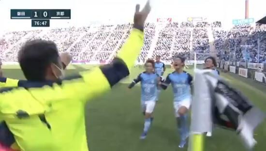 ジュビロ磐田 J1昇格に王手 Mf山田大記が今季10点目となる決勝ゴール 1 0で京都とのj2首位決戦に勝利 ｊ２サッカー通信