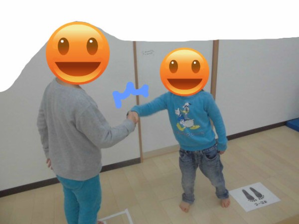 3月30日 月 中広西 ペアでキャタピラー 児童デイサービス りらっくす日記