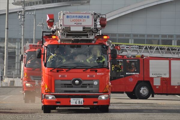 平成２５年春日井市消防出初式 中hrsのメモ帳 おじさん消防ファンのブログ