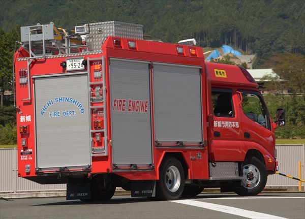 新城市消防本部 ポンプ車 中hrsのメモ帳 おじさん消防ファンのブログ