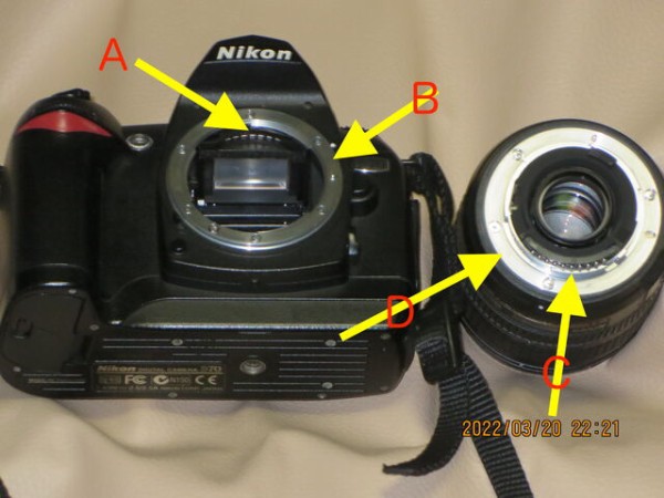 Nikon D70 シャッターが押せず Err表示 : de JA1GGQ TOKYO