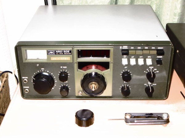 JRC NRD-505 分解点検・清掃 : de JA1GGQ TOKYO