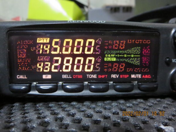 KENWOOD ケンウッド TM-732 モニター部のみ ジャンク 現状にて！！