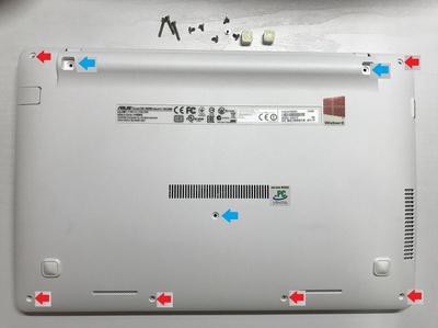 ASUS X200MA バッテリー交換 : 向島ポンポコ日記