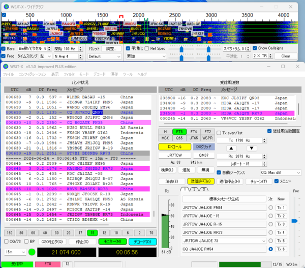CQ誌7月号 別冊付録「FT8運用&最新情報」 : 向島ポンポコ日記