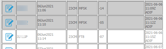 eQSL.cc AGメンバーリスト、追加アカウント、コメント : 向島ポンポコ日記