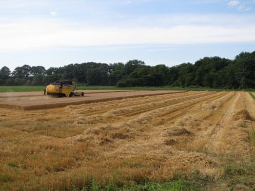 麦稈のロール作業を見てきたよ ｊａめむろ 四季だより