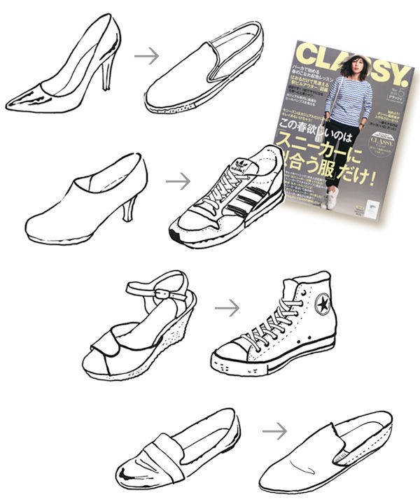 雑誌 Classy 5月号のお仕事をしました 鳥とイラスト好き コトリブラボー