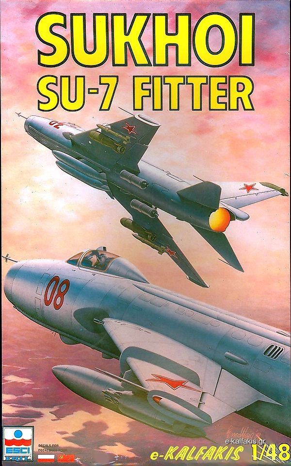 エッシー1/48 Su-7 : 蛇乃目伍長の「エアフォースの英国面に来い エッシー1/48 Su-7 : 蛇乃目伍長の「エアフォースの英国面に来い