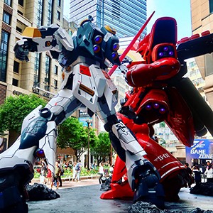 GUNDAM DOCKS AT HK III , ガンダム香港に立つ : ジャパナビりえ的香港TV道