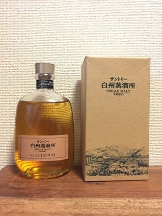 サントリー 白州蒸溜所 シングルモルトウイスキー : ジャパニーズ