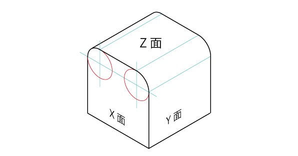 Illustratorで角がすべてrの立方体を描く テクニカルイラストレーション技能士のブログ