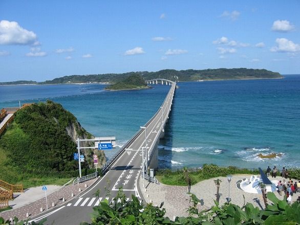 車のｃｍでおなじみの角島大橋 リタイアメント研究会