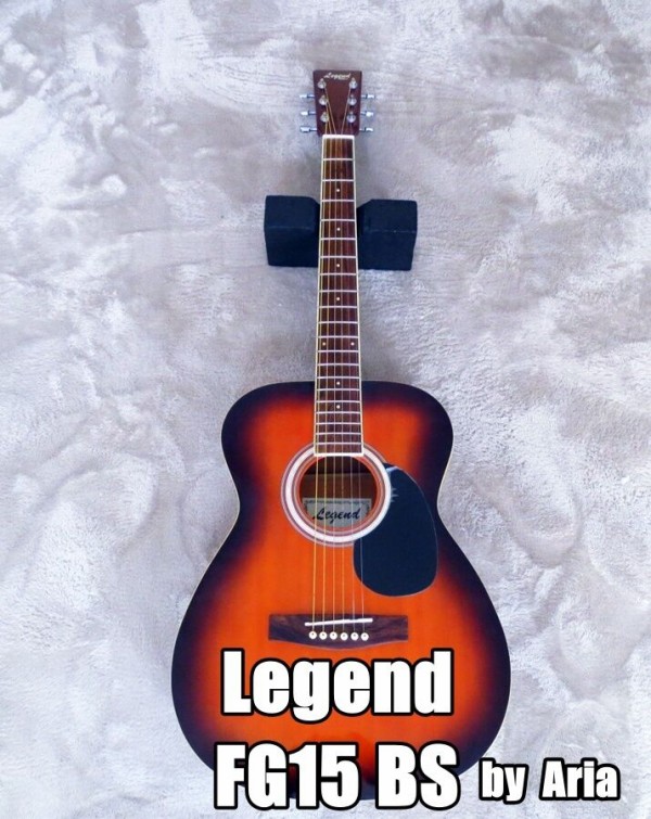 美品【トランスギター】Legend FG-15 【牛骨サドル低弦高に調整済み】