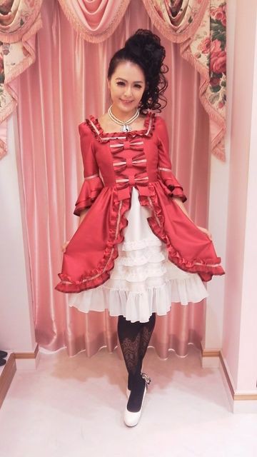 ☆ベルサイユワンピ☆赤☆ : ジーザスディアマンテ新宿店のblog