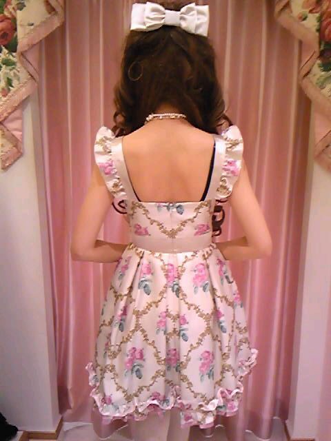 Jesus Diamante エンジェルワンピ オーナメントリボン柄 黒 42 2025年