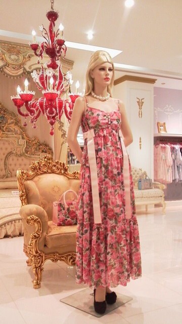 ★美品！ジーザスディアマンテ★パーティー、2次会に！★38 ロココガールジャケット 薔薇柄 - Jacket | Line Up | ジーザス