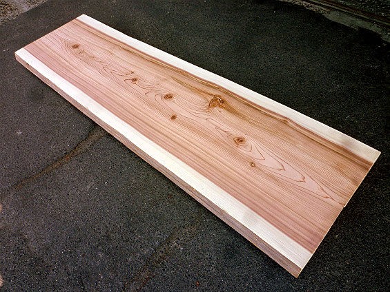 杉 スギ 2400x7x55mm システムキッチン天板 Diy木材 無塗装 送料無料 Diy用の木材