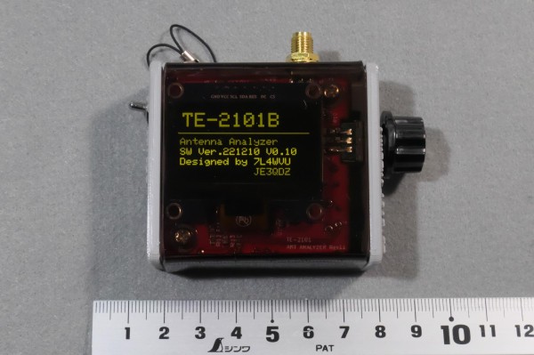 アンテナアナライザTE-2101Bの性能 : Le Cahier de JE1NGI