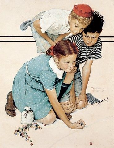 ノーマン ロックウェル Norman Rockwell 古き良きアメリカ 好きです 薄い本