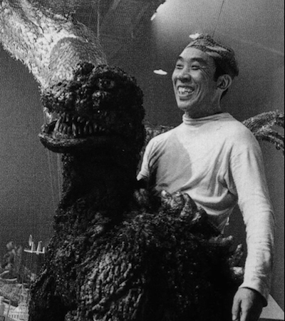 ゴジラ　スーツアクター中島春雄　 写真　サイン入り ゴジラ 初代スーツアクター 中島春雄 怪獣人生 記念品 直筆