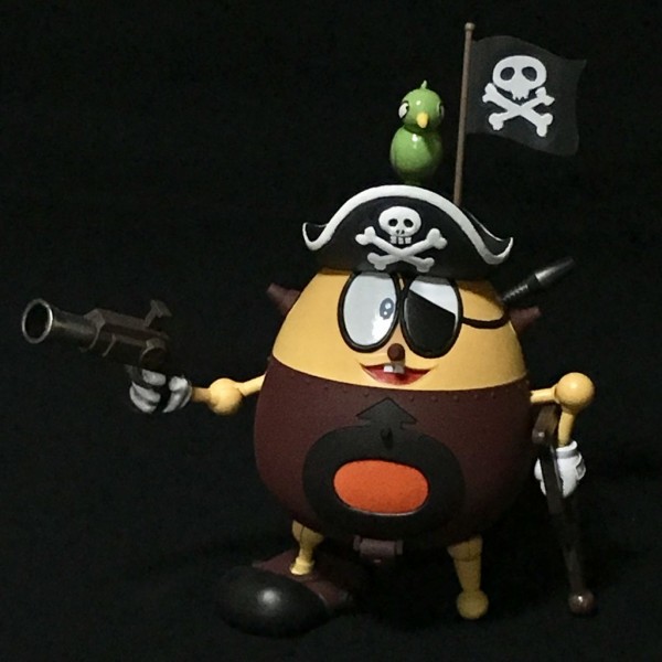 完成‼︎ 海賊タマゴロー 〜小沢さとる杯 ロボダッチコンテスト参加作品 