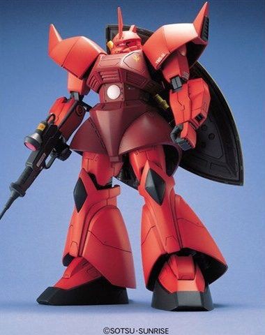 過去の作品「MS-14S ゲルググ シャア・アズナブル大佐専用機