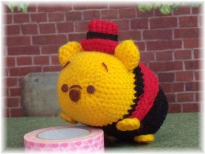 ツムツム編みぐるみ ハロウィーンプーさん じぇる s クロスステッチから色々と ツムツム編みぐるみ ハロウィーンプーさん じぇる s クロスステッチから色々と
