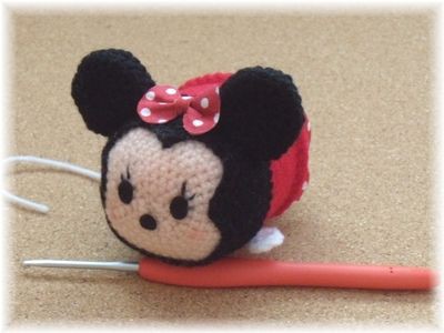 ツムツム編みぐるみ ミニーちゃん じぇる ｓ クロスステッチから色々と