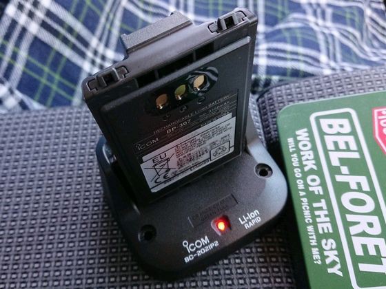 大容量リチウムイオン電池パックBP-307導入 : 4.75cm/sec