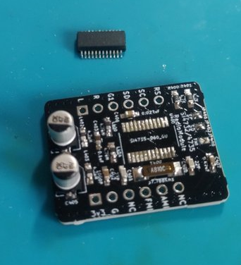 Si4735ラジオの基板改良② : pupのブログ Si4735ラジオの基板改良② : pupのブログ