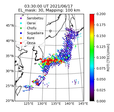 Vhf 帯電波観測によるスポラディック E のモニタリング観測 アクティブデータアーカイブ でesの正体を探る ２０２１年６月１９日 Jh1eafのblog