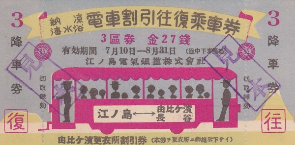 江ノ島電気鉄道の切符あれこれ : 休日自衛隊ライブドア基地