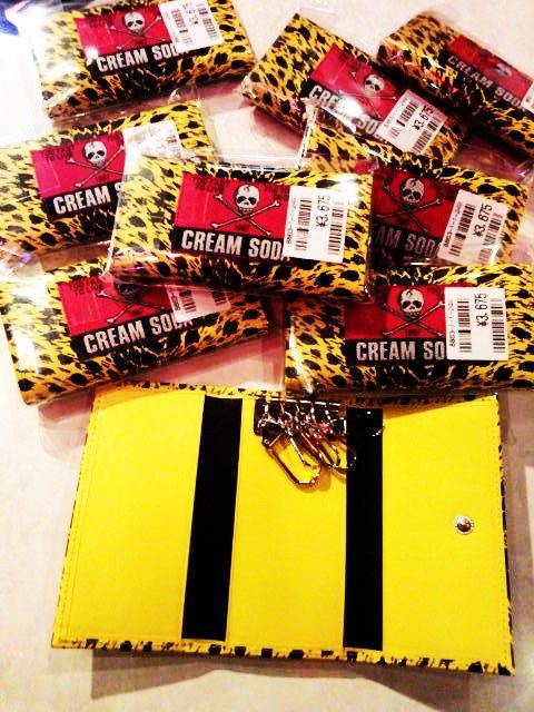 ☆CREAM SODA キーケース YELLOW 再入荷!! : JIMMY'S☆DREAM ☆CREAM SODA キーケース YELLOW 再入荷!! : JIMMY'S☆DREAM
