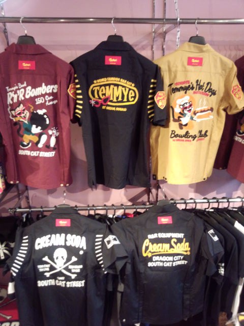 ☆CREAM SODA ボウリングシャツ 入荷！！ 取り急ぎ編・・・ : JIMMY'S