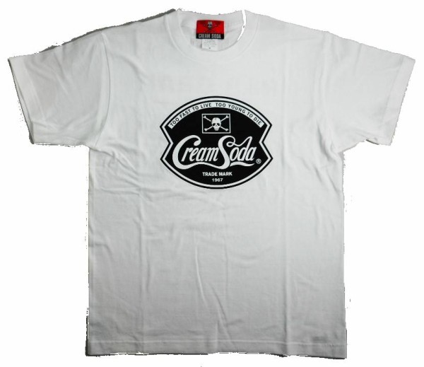 CREAM SODA 新ドクロ シャツ 楽天市場】CREAM SODA新ドクロTシャツ(旧価格版)ブラック