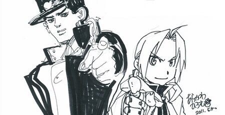 ジョジョ』荒木飛呂彦先生と『ハガレン』荒川弘先生が「ツイッターを