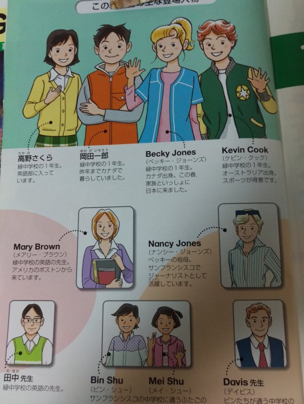 最近の 中学校の英語の教科書 に登場するキャラがかわいすぎると話題に エブリディ速報