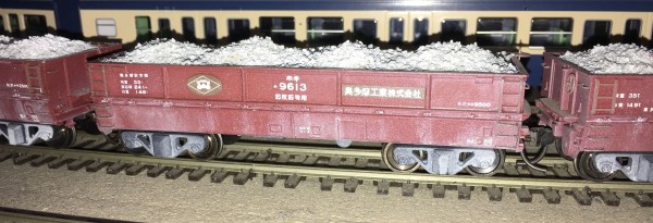 ホキ2500とホキ9500 KTM製の加工 : 鉄道模型16番と国内および