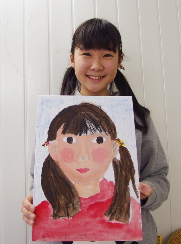 19描き初め 自分を見つめて Part1 子どもあとりえプランタン
