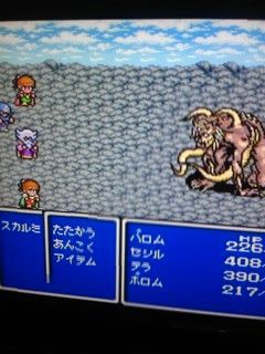 Final Fantasy 攻略日記05 ゴルベーザ四天王 土のスカルミリョーネ現る レトロゲー好きな高２のブログですよ