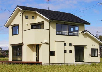 田園風景を楽しむ。至る所で自然を感じられる家。これから先の人生を 