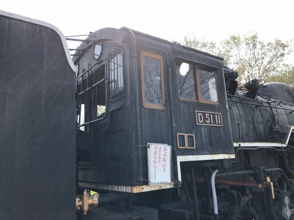 D51形蒸気機関車 D51形蒸気機関車1116号機前にて。 茨城県筑西市のヒロサワシティ