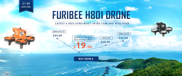 drone furibee h801