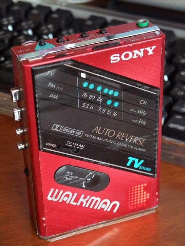 SONY 悪 WM-F202 カセットウォークマン